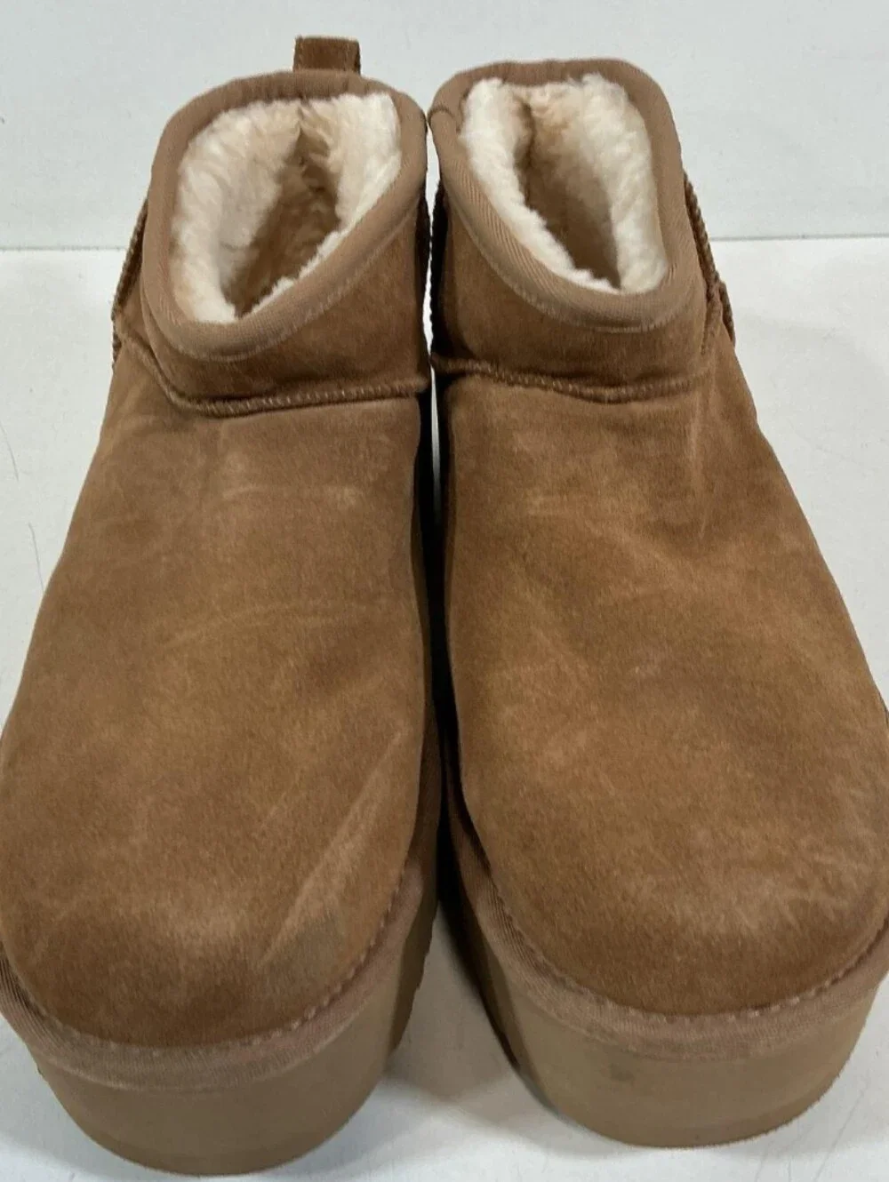 UGG Classic Ultra Mini Platform Boots Size 11 Used Exc MSRP $170